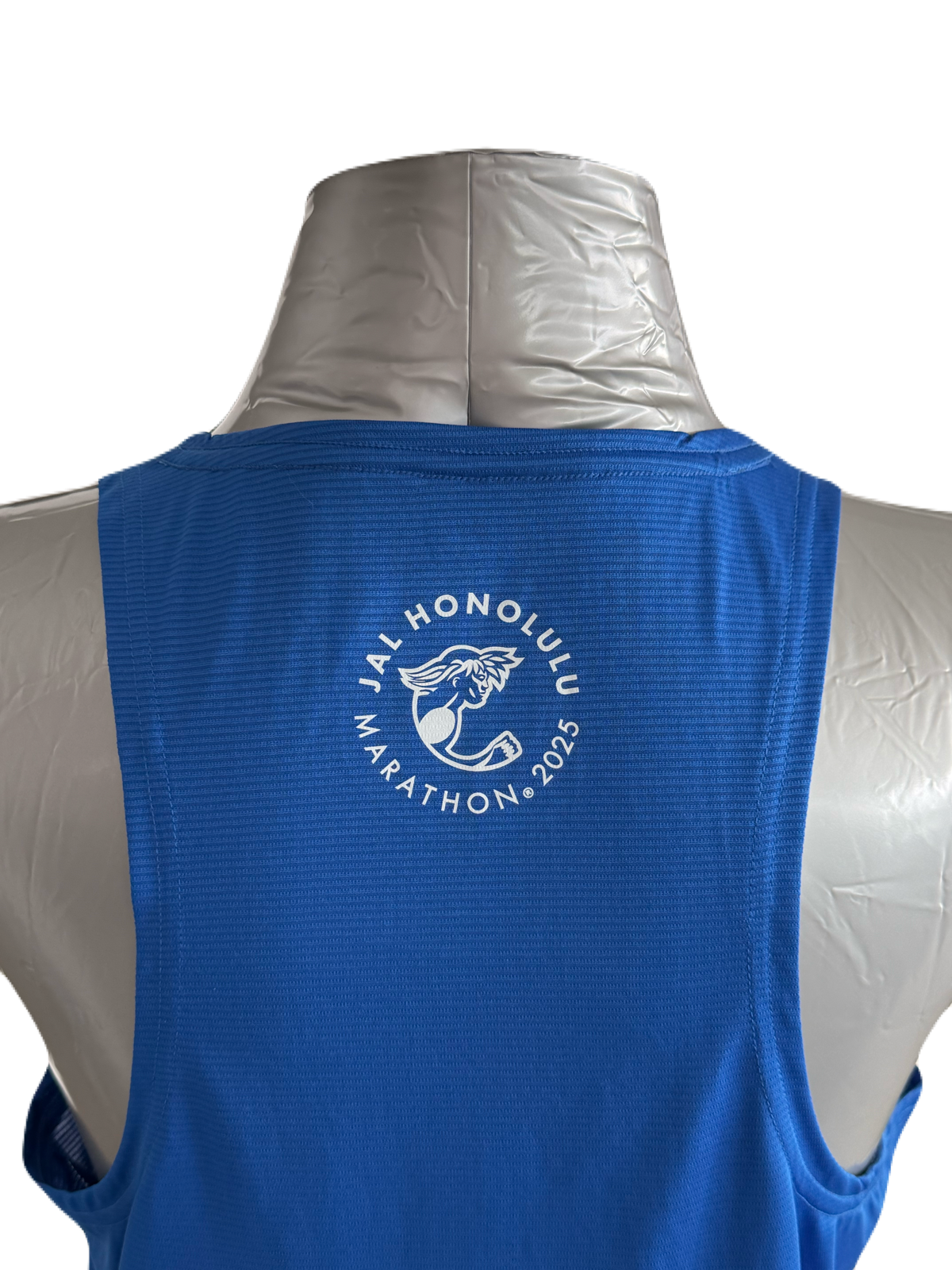 【ニューバランス製】<br>JALホノルルマラソン 2025<br>Men's Sport Essentials シングレット(ブルー)