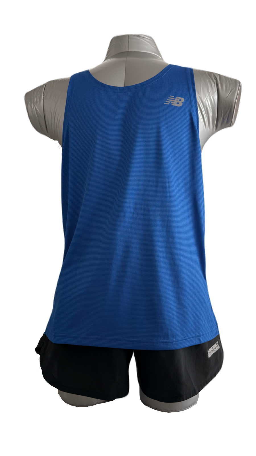 【ニューバランス製】<br>JALホノルルマラソン 2025<br>Men's Sport Essentials シングレット(ブルー)