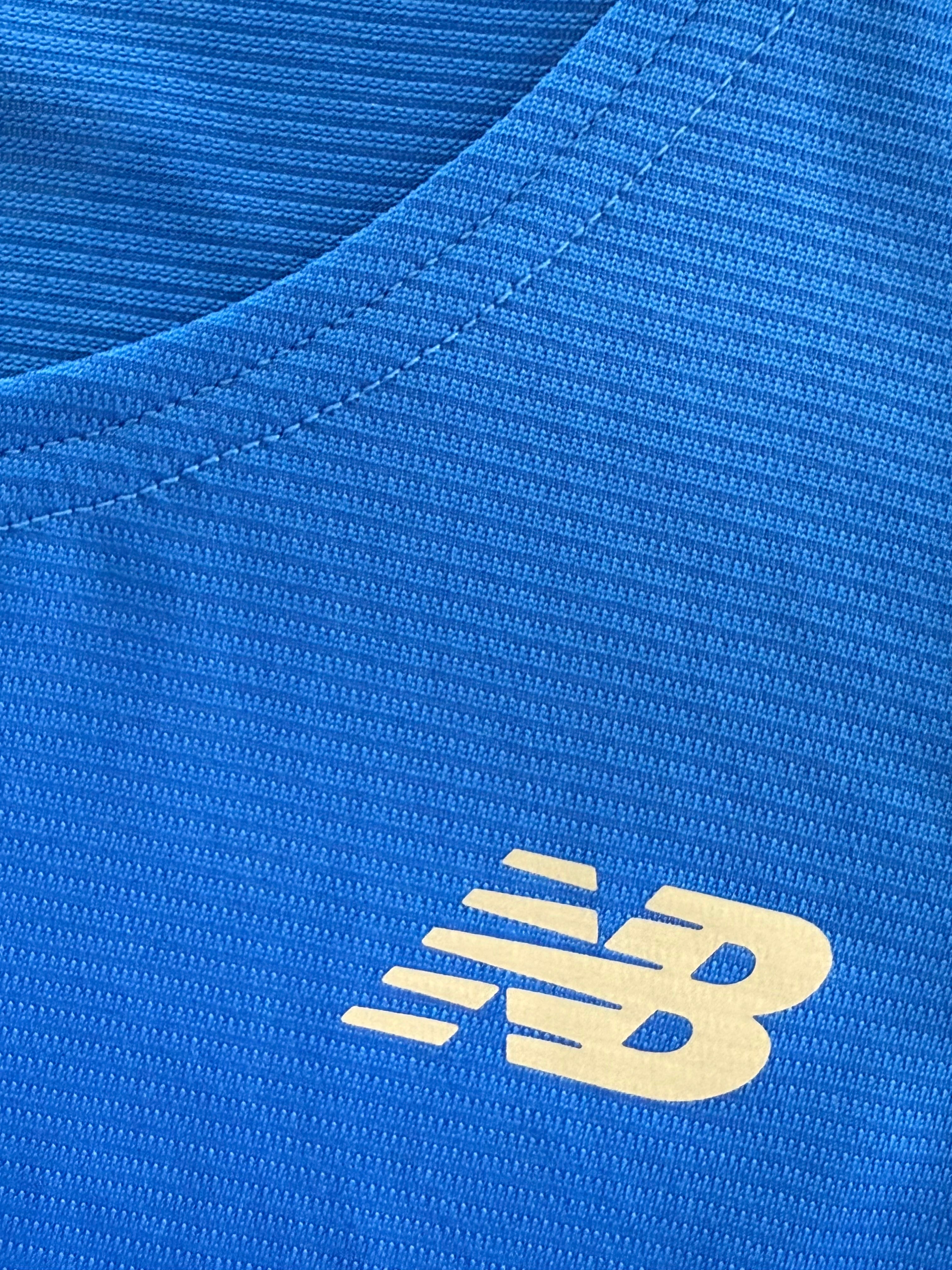 【ニューバランス製】<br>JALホノルルマラソン 2025<br>Men's Sport Essentials シングレット(ブルー)