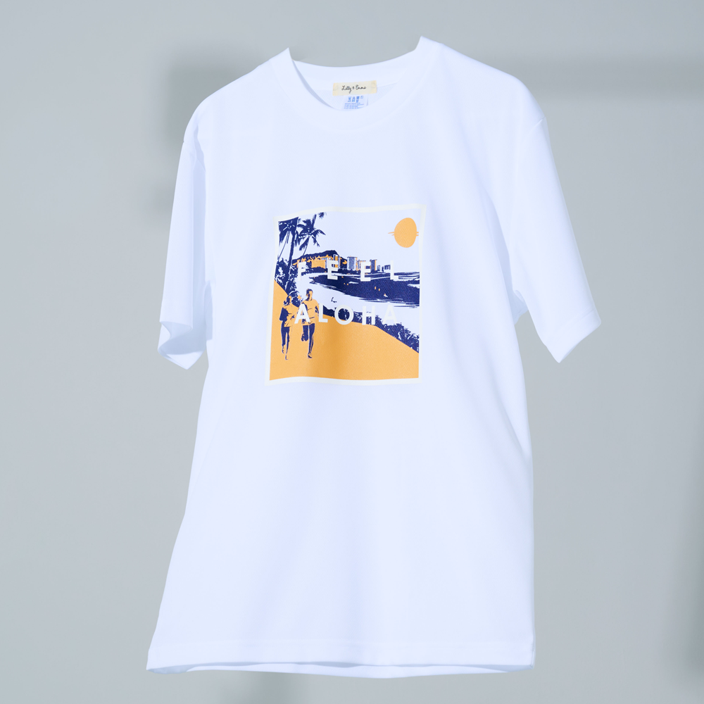 ホノルルマラソン×Lilly & Emma「FEEL ALOHA」コラボTシャツ