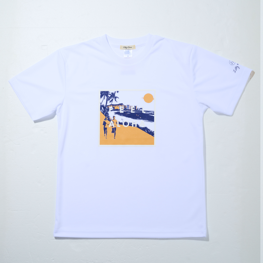 ホノルルマラソン×Lilly & Emma「FEEL ALOHA」コラボTシャツ