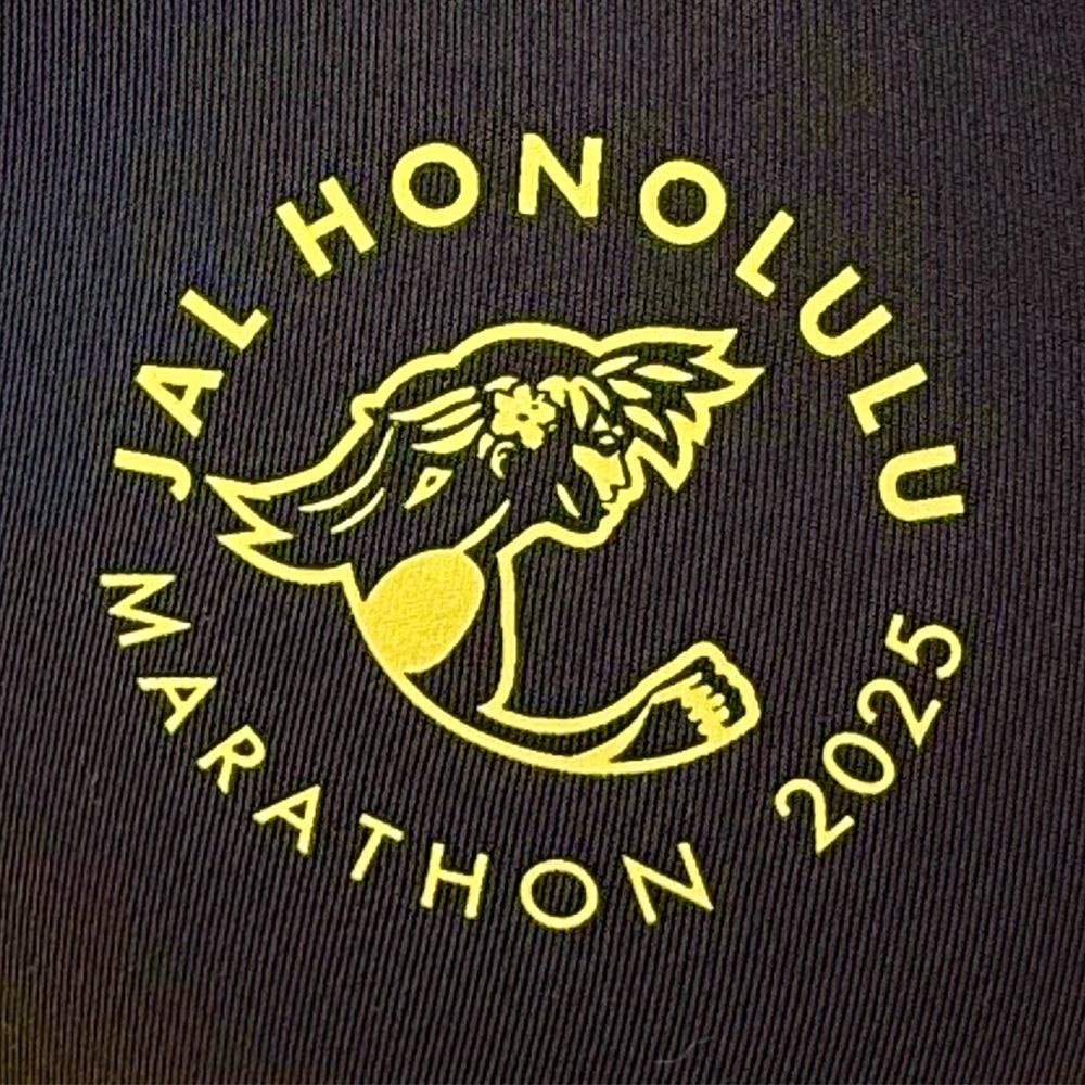 【ニューバランス製】<br>JALホノルルマラソン 2025<br>ランニングブラ(ブラック)