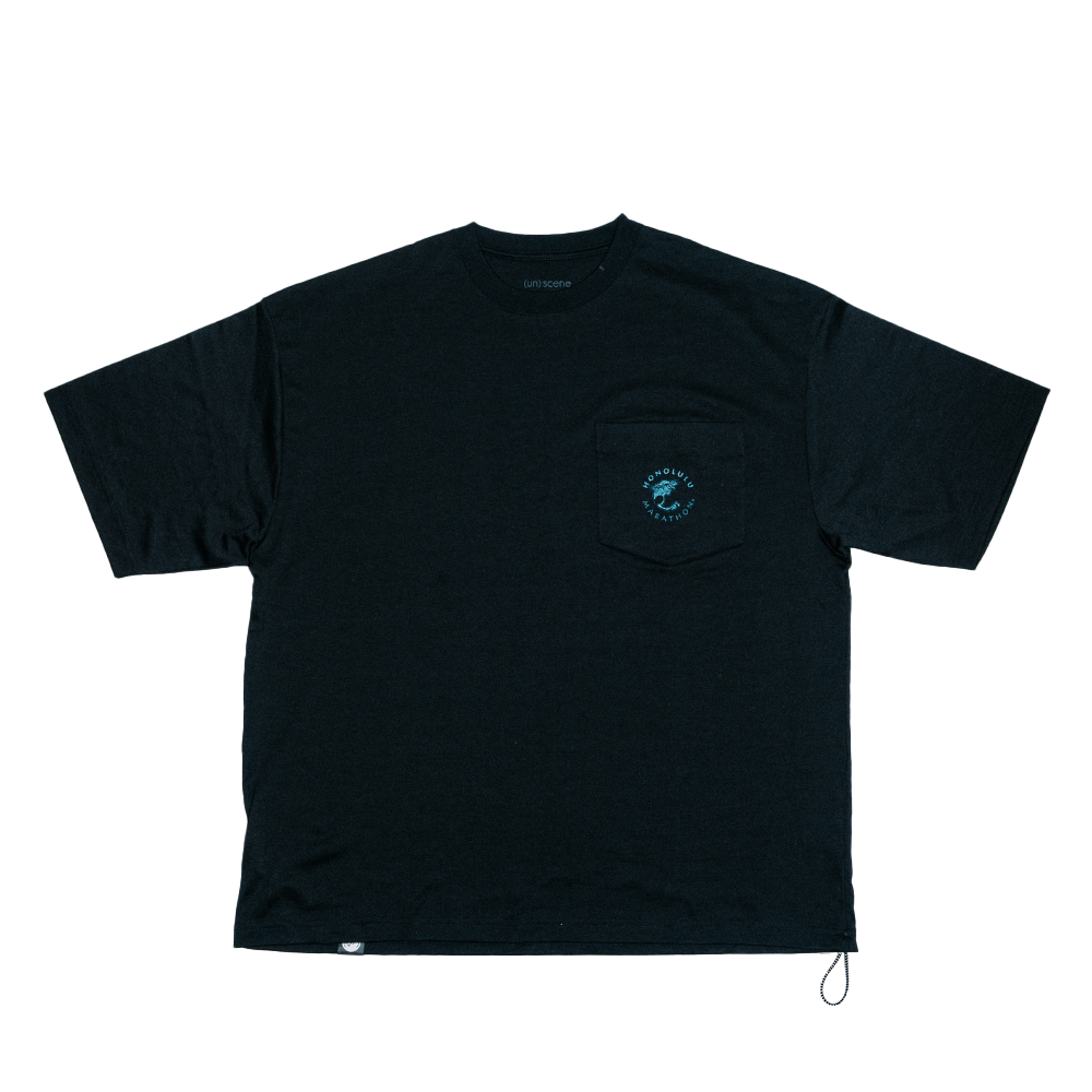 ホノルルマラソン×三津家貴也コラボ<br>CottonTec Pocket Tee