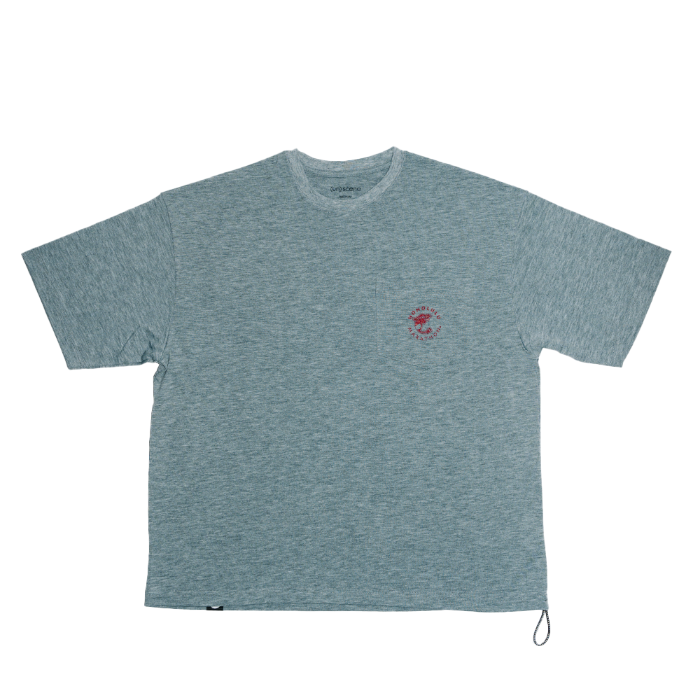 ホノルルマラソン×三津家貴也コラボ<br>CottonTec Pocket Tee