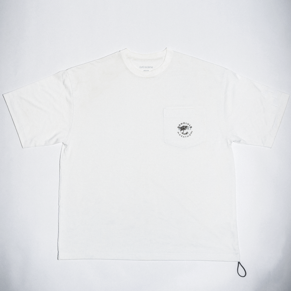 ホノルルマラソン×三津家貴也コラボ<br>CottonTec Pocket Tee