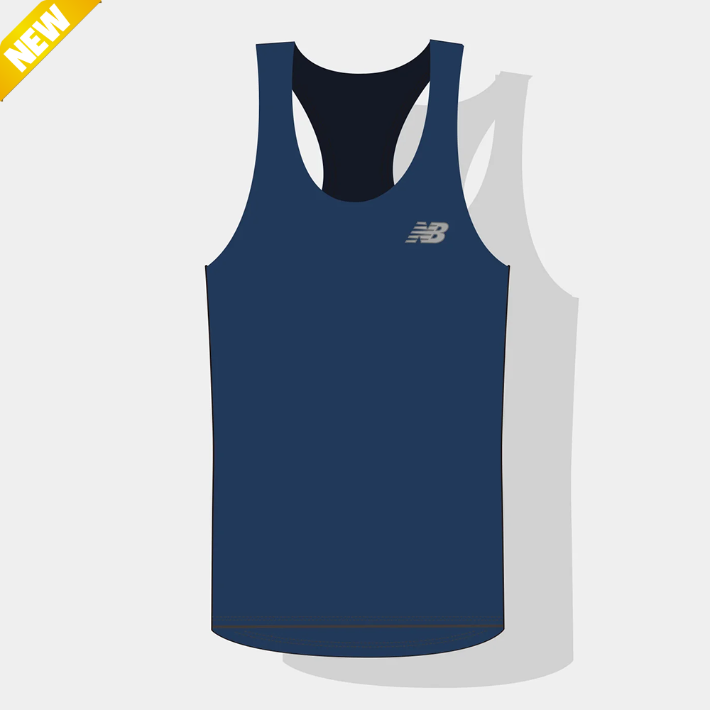 【ニューバランス製】<br>JALホノルルマラソン 2025<br>Women's Sport タンク（ネイビー）