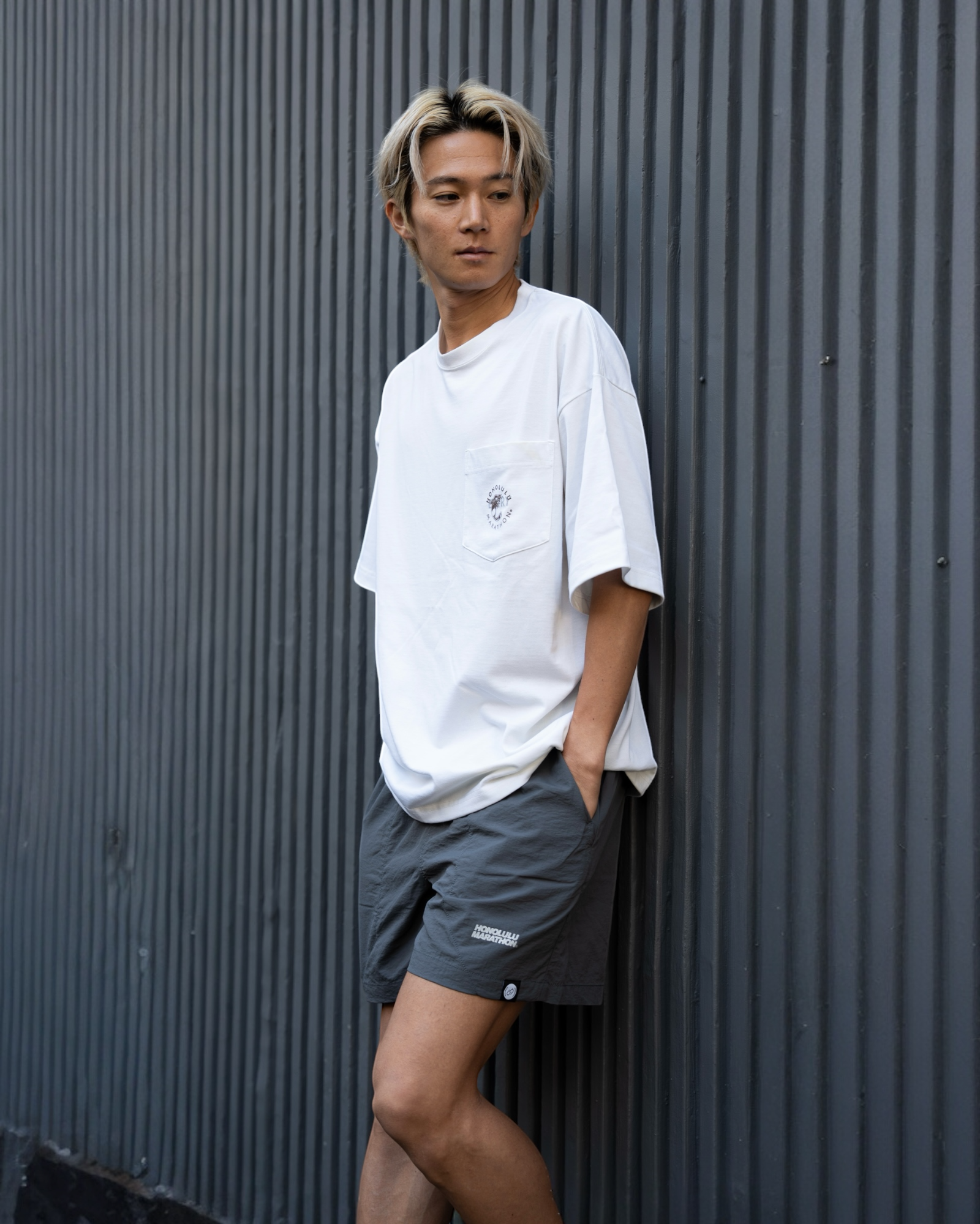 ホノルルマラソン×三津家貴也コラボ<br> 7pockets Buddy’s Shorts 5.5inch